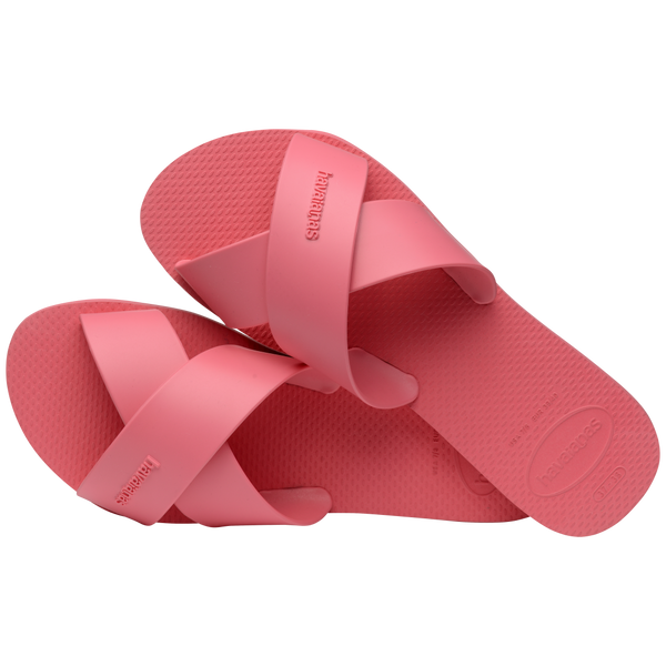 Havaianas Women's Aqua Sandals Pink Porcelain