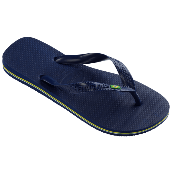 Havaianas Women's Brazil Flip Flops Navy Blue