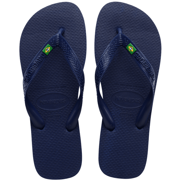 Havaianas Women's Brazil Flip Flops Navy Blue