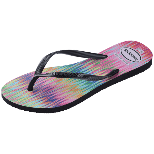 Havaianas Women's Bright Slim Flip Flops Black