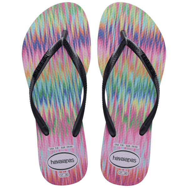 Havaianas Women's Bright Slim Flip Flops Black