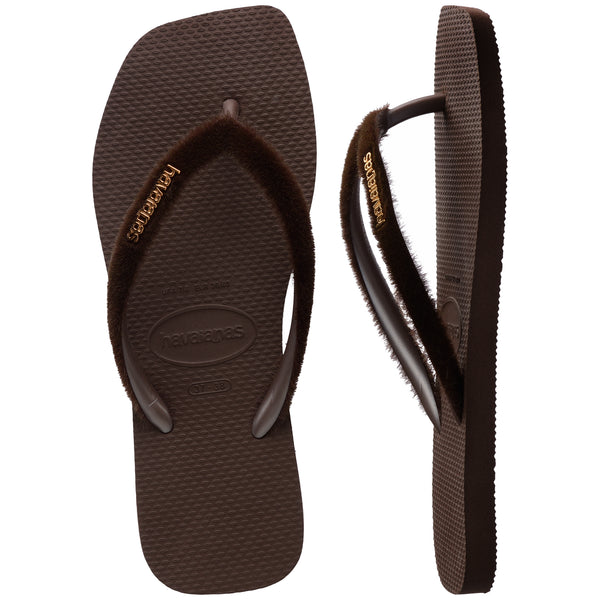 Havaianas Women's Plush Slim Square Flip Flops