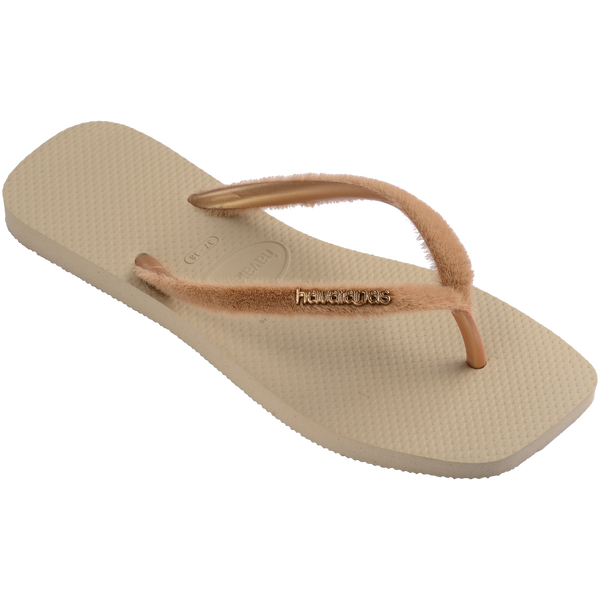 Havaianas Women's Plush Slim Square Flip Flops