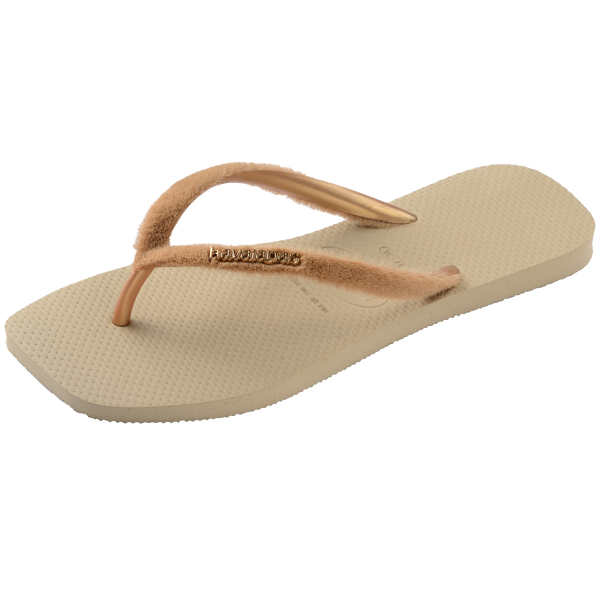 Havaianas Women's Plush Slim Square Flip Flops