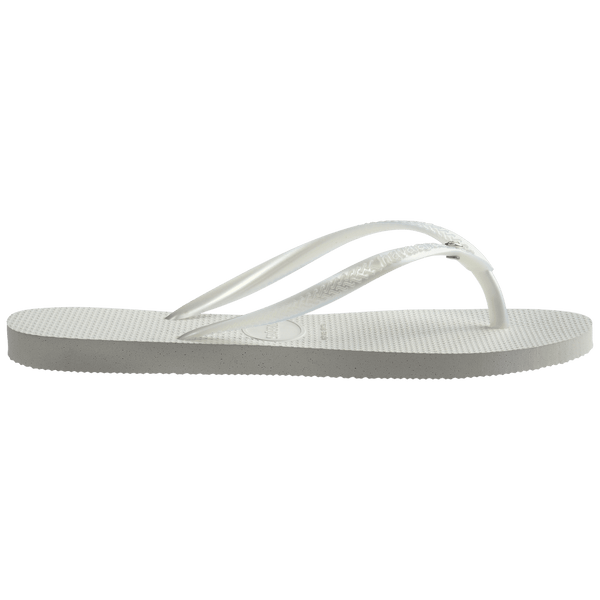 Havaianas Women's Slim Crystal Flip Flops White