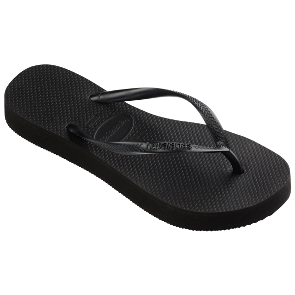 Havaianas Women's Slim Flatform Flip Flops Black