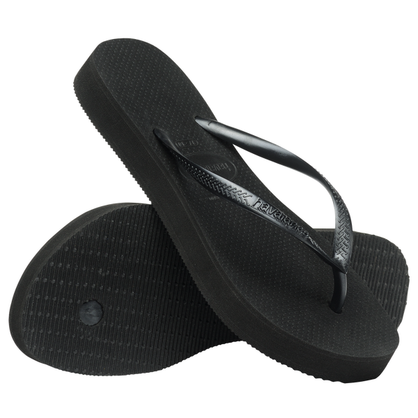 Havaianas Women's Slim Flatform Flip Flops Black