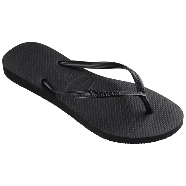 Havaianas Women's Slim Flip Flops Black