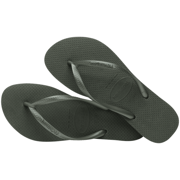 Havaianas Women's Slim Flip Flops Olive Green