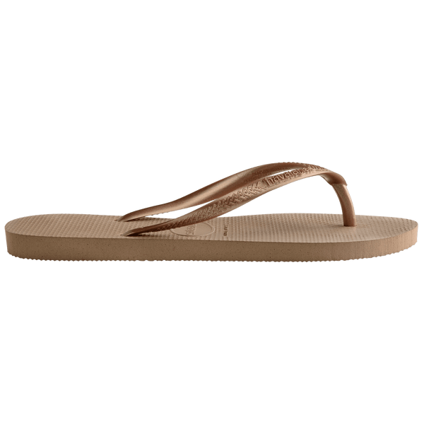 Havaianas Women's Slim Flip Flops Rose Gold