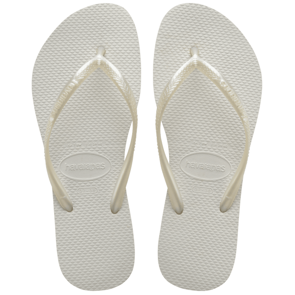 Havaianas Women's Slim Flip Flops White