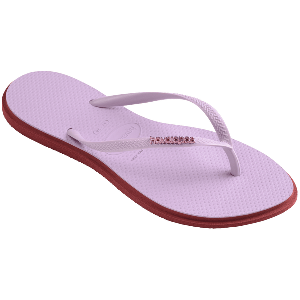 Havaianas Women's Slim Point Flip Flops Purple