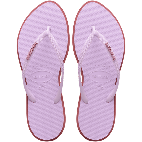 Havaianas Women's Slim Point Flip Flops Purple