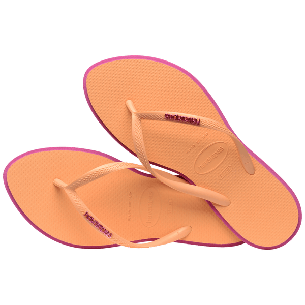 Havaianas Women's Slim Point Flip Flops Rose Gum