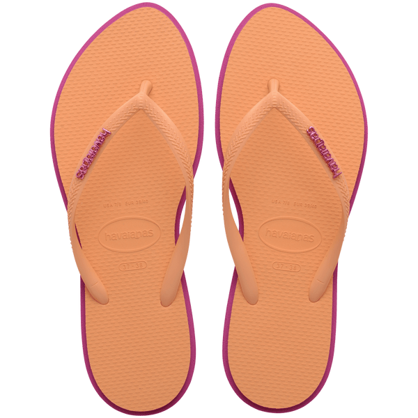 Havaianas Women's Slim Point Flip Flops Rose Gum
