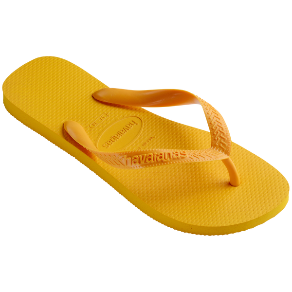 Havaianas Women's Top Flip Flops Yellow Pop