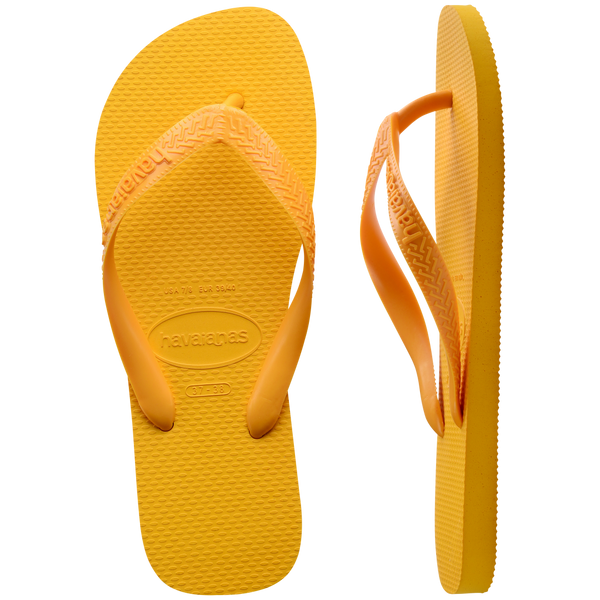 Havaianas Women's Top Flip Flops Yellow Pop