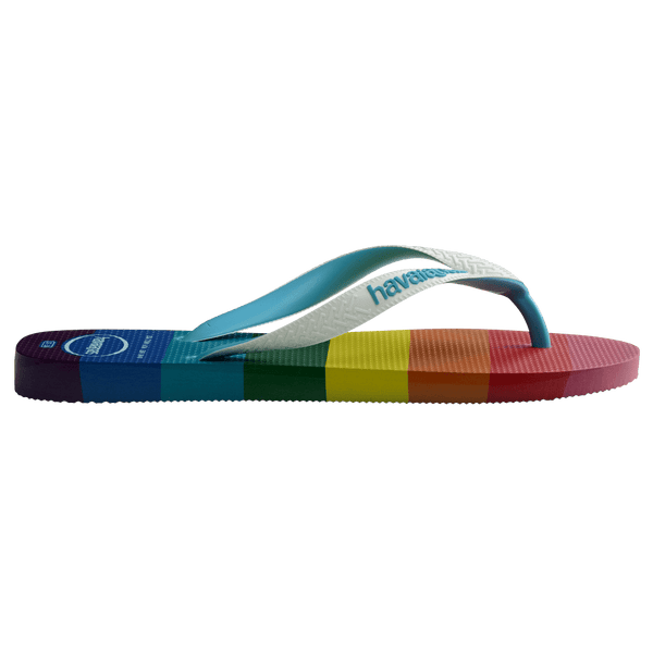 Havaianas Women's Top Pride Sole Flip Flops Blue