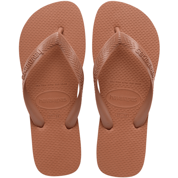 Havaianas Women's Top Senses Flip Flops Rust