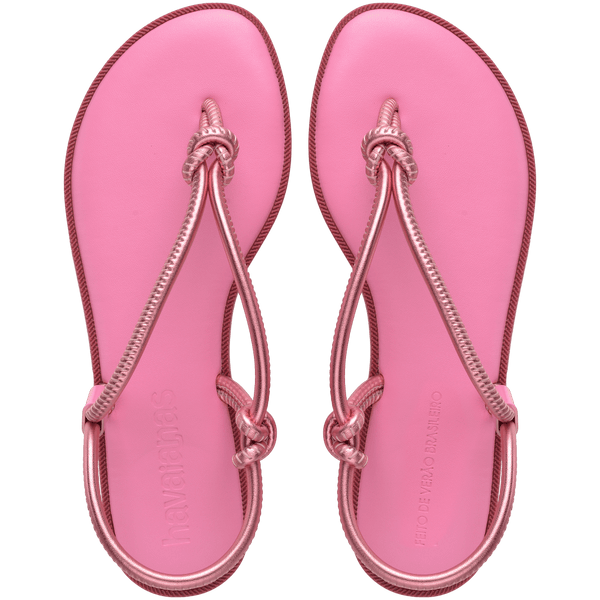 Havaianas Women's Una Acai Sandal PINK GLOW