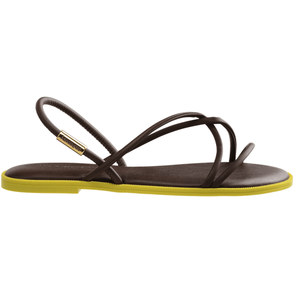 Havaianas Women's Una Manga Sandal Dark Brown