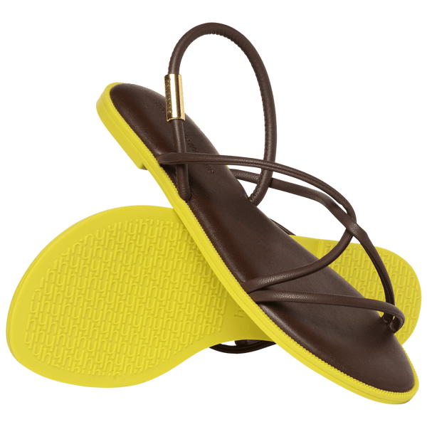Havaianas Women's Una Manga Sandal Dark Brown