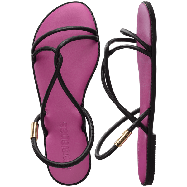 Havaianas Women's Una Manga Sandal PURPLE SOIL