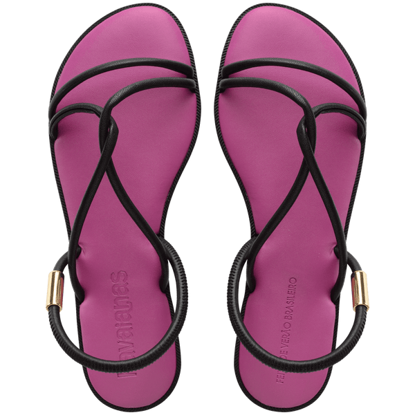 Havaianas Women's Una Manga Sandal PURPLE SOIL