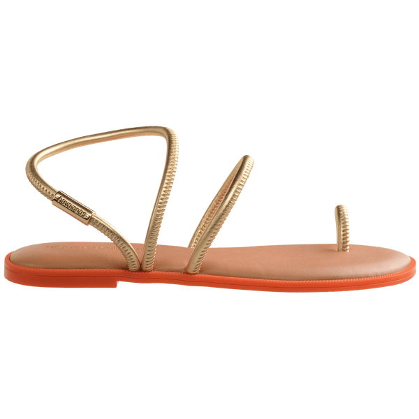 Havaianas Women's Una Pitanga Sandal Golden