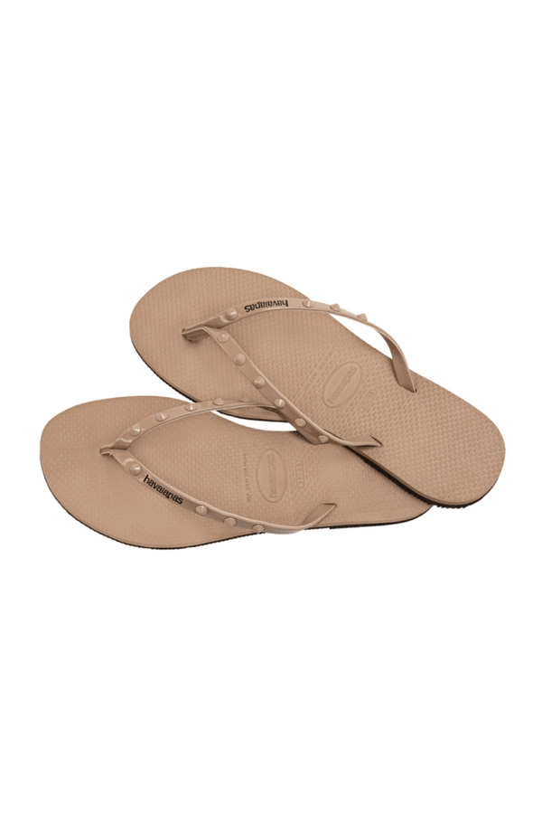 Havaianas Women's You Spikes Flip Flops Rose Gold