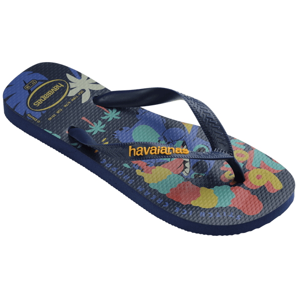 Havaianas Kids' Disney Classics Top Flip Flops Nvy Blu/Yellow