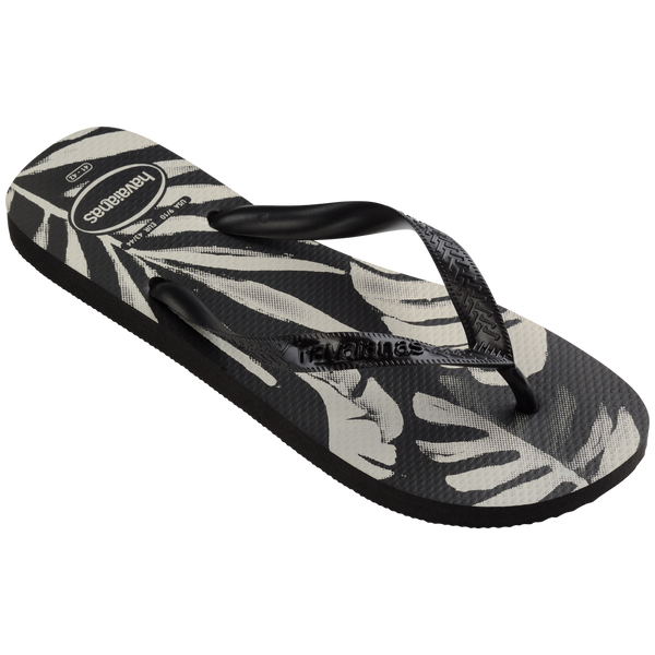 Havaianas Kids' Top Aloha Flip Flops Black/Black/Black