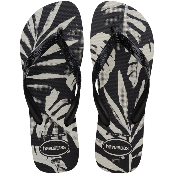 Havaianas Kids' Top Aloha Flip Flops Black/Black/Black