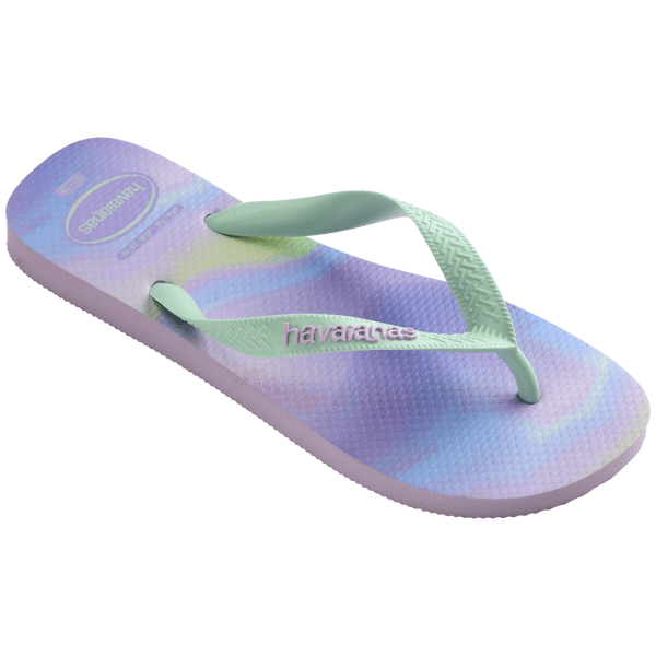 Havaianas Kids' Top Fashion Flip Flops PURPLE FANTASY