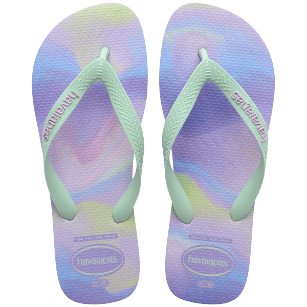 Havaianas Kids' Top Fashion Flip Flops PURPLE FANTASY