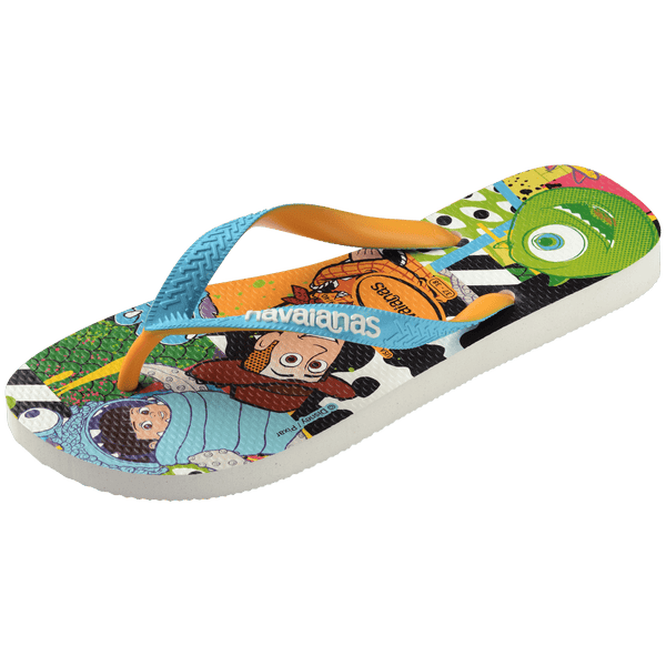 Havaianas Men's Disney Stylish Flip Flops WHITE/BLUE