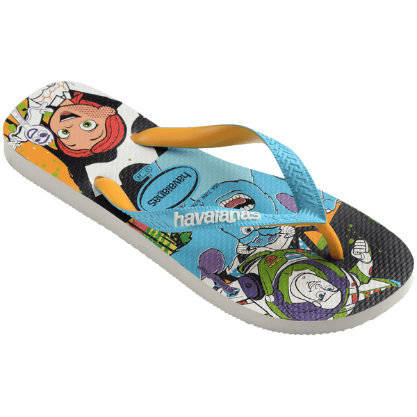 Havaianas Men's Disney Stylish Flip Flops WHITE/BLUE