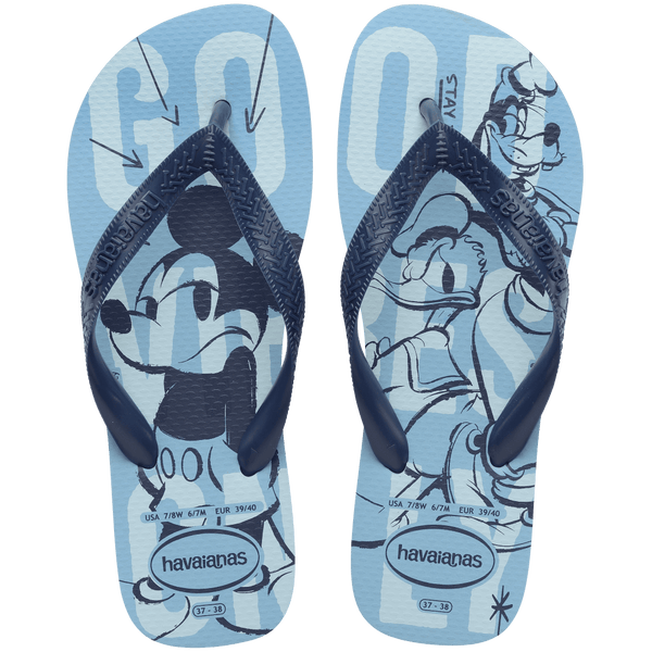 Havaianas Men's Disney Top Flip Flops Lavender Blue