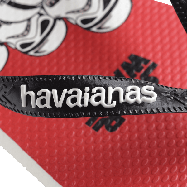 Havaianas Men's Star Wars Top Flip Flops White/Black