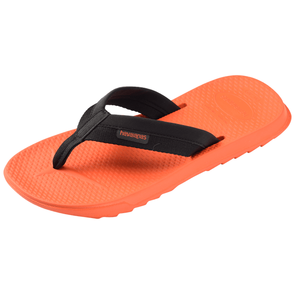 Havaianas Men's Track Plus Flip Flops Sunset Orange