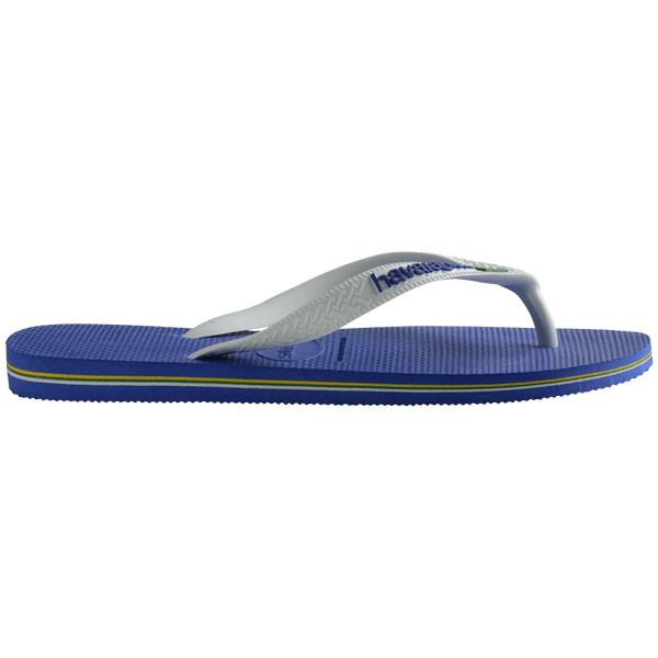 Havaianas Women's Brazil Logo Flip Flops Marine Blue