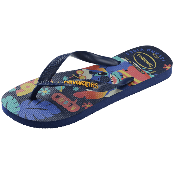Havaianas Women's Disney Classics Top Flip Flops Nvy Blu/Yellow