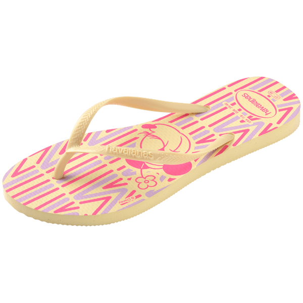 Havaianas Women's Disney Slim Flip Flops BUTTERCREAM