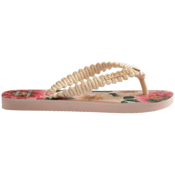 Havaianas Women's Dolce&Gabbana Florals Top Flip Flops Ballet Rose
