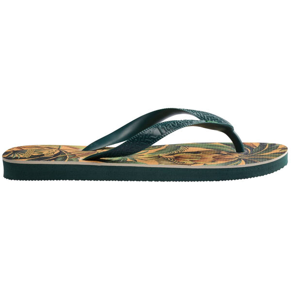 Havaianas Women's FARM Rio Bananart Top Flip Flops Pantanal Green