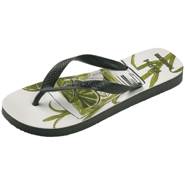 Havaianas Women's FARM Rio Caipirinha Top Flip Flops Olive Green