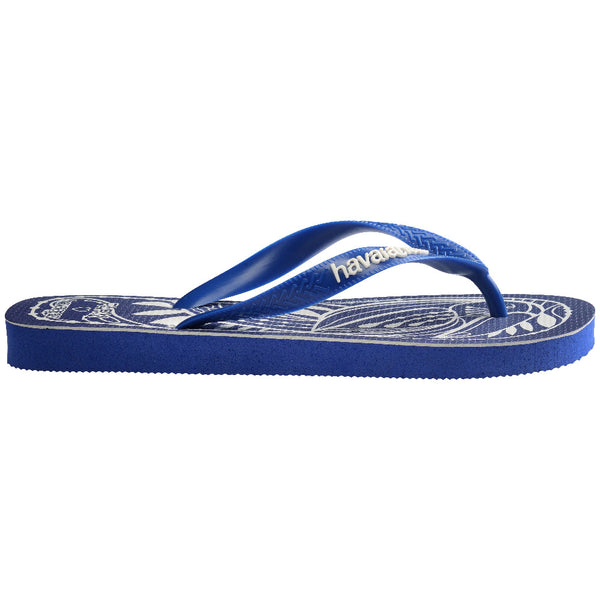 Havaianas Women's FARM Rio Lace Nature Top Flip Flops Marine Blue