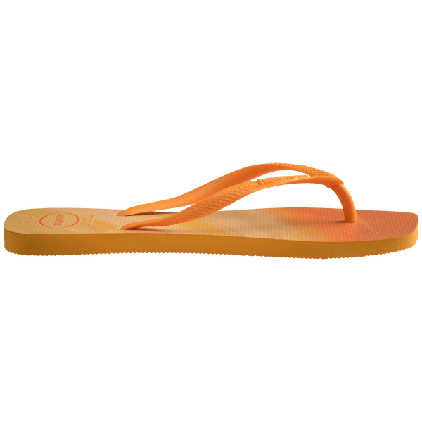 Havaianas Women's Gigi Hadid Slim Square Flip Flops Yellow Pop