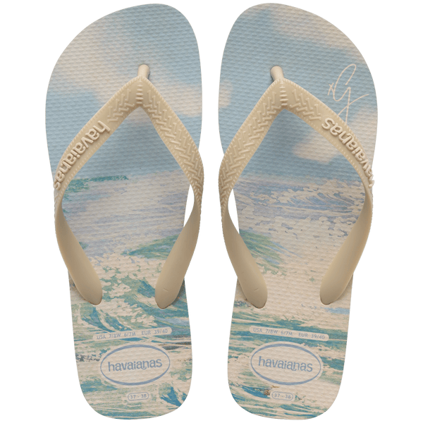 Havaianas Women's Gigi Hadid Top Flip Flops COAST GREEN