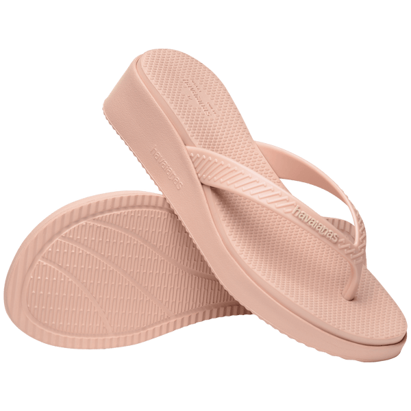 Havaianas Women's High Platform Flip Flops Ballet Rose